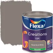 Flexa Houtlak Creations - Extra Mat - Spacious Grey - 750ml