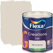 Flexa Houtlak Creations - Extra Mat - Sandy Beach - 750ml