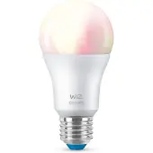 Wiz Gloeilamp 60W A60 E27, Slimme lamp, Wi-Fi/Bluetooth, Wit, Wi-Fi 4 (802.11n), 802.11b, 802.11g, LED, E27