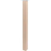 Duraline Meubelpoot Vierkant Hout 5x5x72cm Beuken Fsc