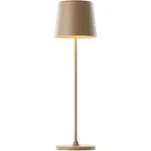 Brilliant Kaami - Oplaadbare Tafellamp - Buiten - LED 2W 3000K - 3 Stepdim - IP44 - Cappuccino