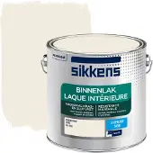 Sikkens binnenlak RAL 9010 zijdeglans 2,5 liter