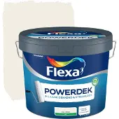 Flexa Powerdek latex RAL 9010 gebroken wit mat 10 liter