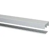 Molecule Schuifd. rail aluminium 360 cm type R-40