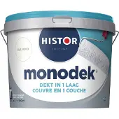 Histor Monodek latex RAL 9010 gebroken wit 10 liter