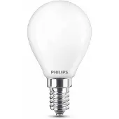 Generique Philips matte gloeilamp in kaarsvorm, 60 Watt, P45 E14, 6,5 Watt, 60 Watt, E14, 806 lumen, 15000 uur, warm wit