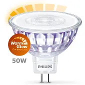 Philips GU5.3 LED spot | WarmGlow | 2200-2700K | Dimbaar | 7W (50W)