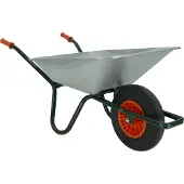 Altrad Fort kruiwagen met luchtband metaal 85 liter