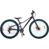 Volare Gradient Kinderfiets – Jongens – 26 inch – Zwart Blauw – 7 speed – Prime Collection