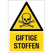 Nobrand Combibord 23x33 cm Giftige stoffen