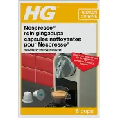 Hg Nespresso Reinigingscups 6 Stuks