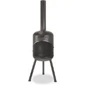Bonfeu Bonbono - Tuinhaard - Zwart - 165 x Ø 45cm