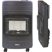 Qlima GH 342 RV Opvouwbare 2-in-1 Gaskachel Zwart - 4,2kW