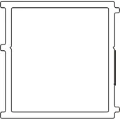 Sealskin Profiel - Seev - Aluminium Zilver - 22,5x195mm 1m