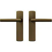 Axa Deurbeslag | Deurklink met blindschild | | Blok (Aluminium, Brons)