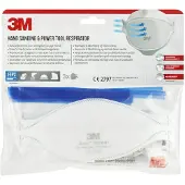3M Aura Wegwerpstofmaskers FFP2 9320D+ 3/verpakking