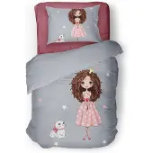 Eleganzzz Kinder Dekbedovertrek Micropercal Lana - multi 140x200/220cm