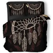 Eleganzzz Dekbedovertrek Micropercal Cherokee - black 240x200/220cm