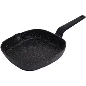 Klausberg 7661 - Zwart Marmeren koekenpan - 24 cm - zwart