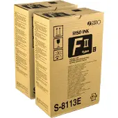 Riso S-8113E inktcartridge zwart 2 stuks (origineel)