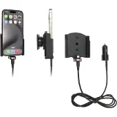 Brodit 721369 iPhone 15&15 Pro houder, Smartphonehouder, Zwart