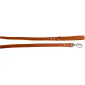 Animal Boulevard Ab30077 - Hals- En Leibanden - Hond - Ab Country Leather Hd Leiband Cognac-20mmx130cm - Maat: 20mmx130cm - 200251