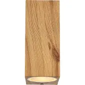 LumenXL Wandlamp in houtoptiek 2-lichts - Riccardo