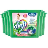 Dreft 6x Dreft Wascapsules Touch Of Pink 16 Wasbeurten 16 Stuks