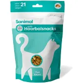 Sanimal Kattensnack Anti-haarbal 65 Gr