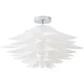 LINDBY Plafondlampe , Rimon, dimbare, Wit, Woonkamer, Kunststof, Modern