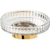 DECOR WALTHER Zeepschaal Century Transparant Goud