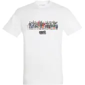 Difuzed Naruto Shippuden Heren Tshirt -S- Characters Wit
