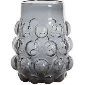Light & Living vaas Ø24x30 cm haroa glas smoke