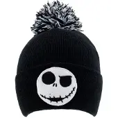 The Nightmare Before Christmas - Disney Beanie - Jack - Face Badge - zwart - Maat Standard