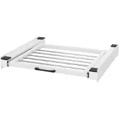 ML-Design Tussenplank Cooper met waslijn | staal grijs 60.5x54x7 cm badkamermeubels | NADUVI