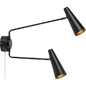 Markslöjd - Peak 2 Wandlamp Black