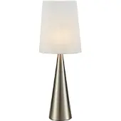 Markslöjd Tafellamp Conus, chroom / zilver, Woon-/ Eetkamer, metaal, Modern, Tafellamp