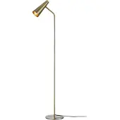 Markslöjd Vloerlamp Peak, messing / goud, Woon-/ Eetkamer, metaal, Modern, vloerlamp