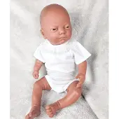 Babidu Romper Kanten Kraag | 1198 | Wit | Korte Mouw | 12 maand | maat 80