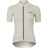 Agu Undyed Merino Fietsshirt Dames Korte Mouwen - Ongeverfd - Merinowol - Vier zakken - YKK-rits met camlock