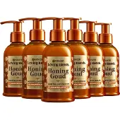 Garnier Loving Blends Honing Goud Herstellend Haarserum - 94% Minder gespleten haarpunten na 1 gebruik - Haarverzorging Herstelt tot 1 jaar aan haarschade - 6x 150 ml