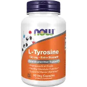 NOW,NOW Foods,NOW,NOW Foods L-Tyrosine 750 mg (90 Capsules) - aminozuur, l-tyrosine - l-tyrosine - l-tyrosine