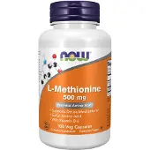 NOW,NOW Foods,NOW,NOW Foods L-Methionine 500 mg 100 caps