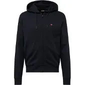 Napapijri Sweatvest 'BALIS' rood / zwart / wit