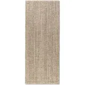 Home Collection Handgeweven Jute Vloerkleed - Crème 80 x 200 cm