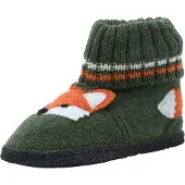 Beck Huisschoenen 'Fuchs' kaki / oranje / zwart / wit