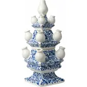 Heinen Delfts Blauw Heinen Delftsblauw tulpenvaas sierlijke bloem