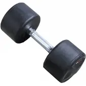 Lifemaxx Vaste Ronde Dumbbell - Per Stuk - 34 kg