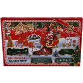 Detexpol Kersttrein met licht en geluid 25 delig (kunststof, 4 - 6 jaar)