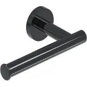 Ivy Aia Toiletrolhouder Zwart Chroom PVD